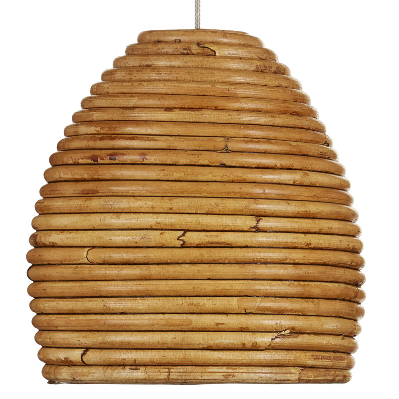 Beehive 36 - Light Silver Cluster Pendant