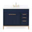 Ensemble de meuble-lavabo de salle de bain simple 42 po Danford-1855726486