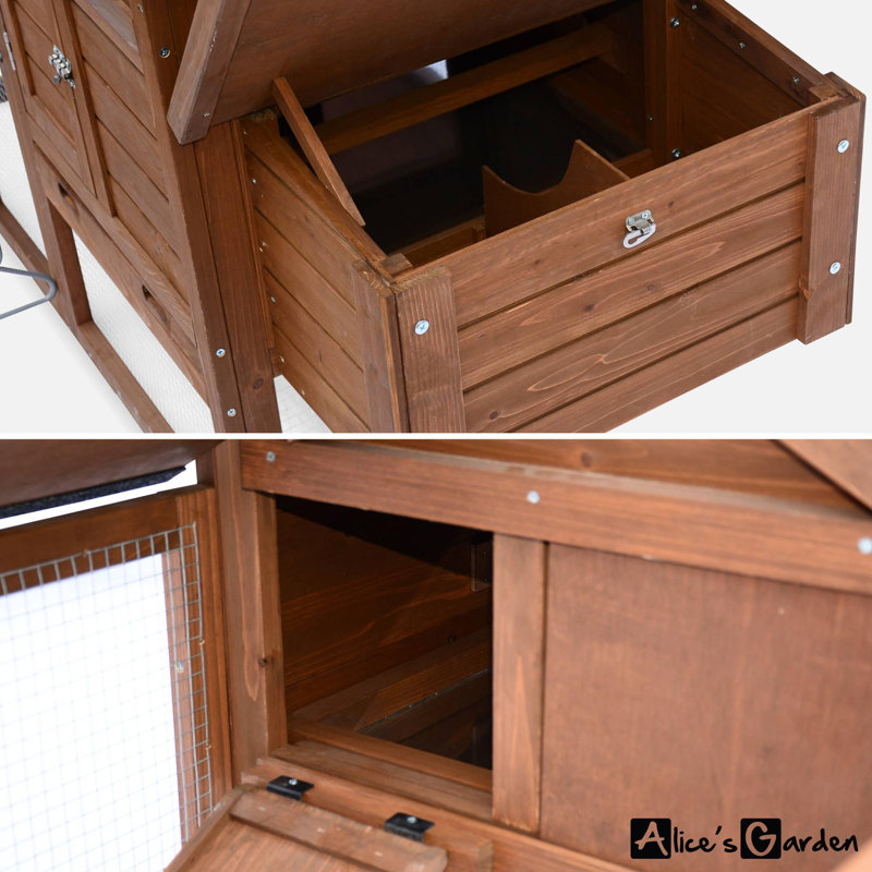 Berta Chicken Coop with Chicken Run