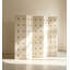 Écran de chambre pliable en cèdre crème-1001831876-1001831879