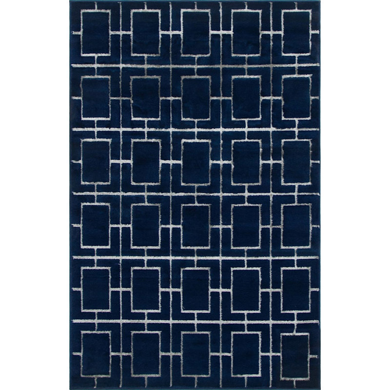 Tapis bleu Corando, Rectangle 2 pi x 3 pi
