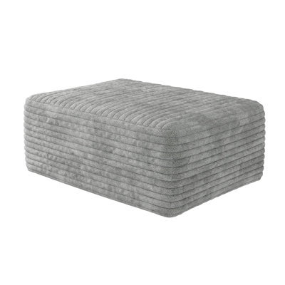 Repose-pieds gris OTTOMAN