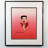 Betty Likes It Hot - Reproduction d'art sur toile encadrée