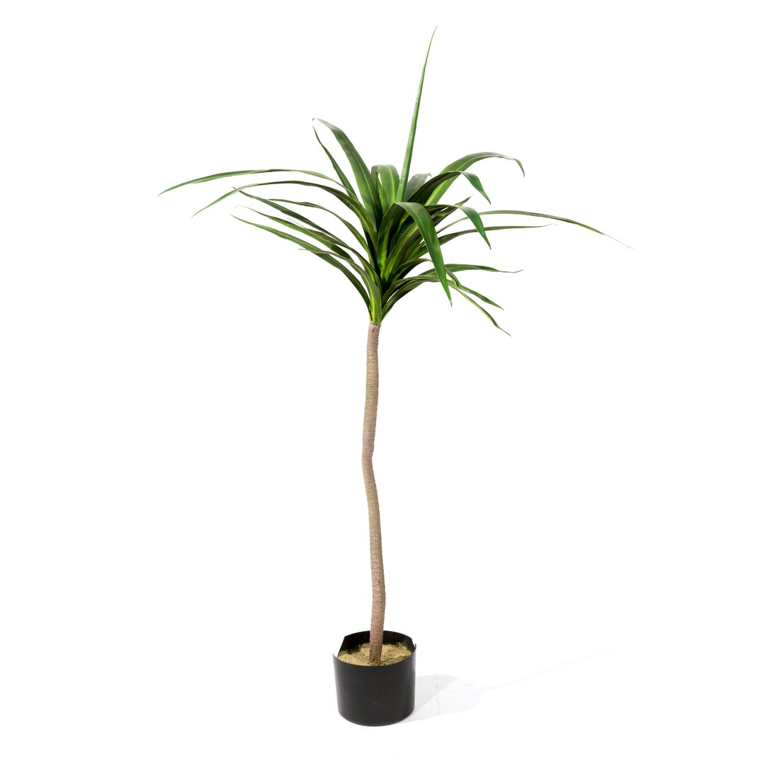 Boden-Kunstbaum Yucca im Topf