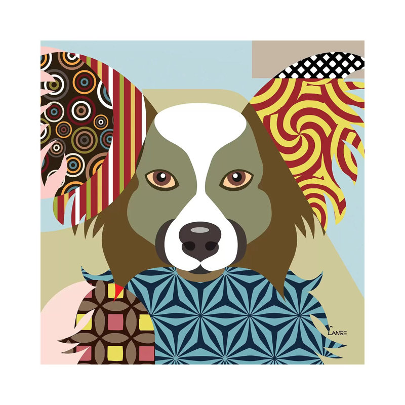 Papillon by Lanre Studio - Wrapped Canvas Gallery-Wrapped Canvas Giclée, 93.98 cm H x 93.98 cm W x 1.91 cm D
