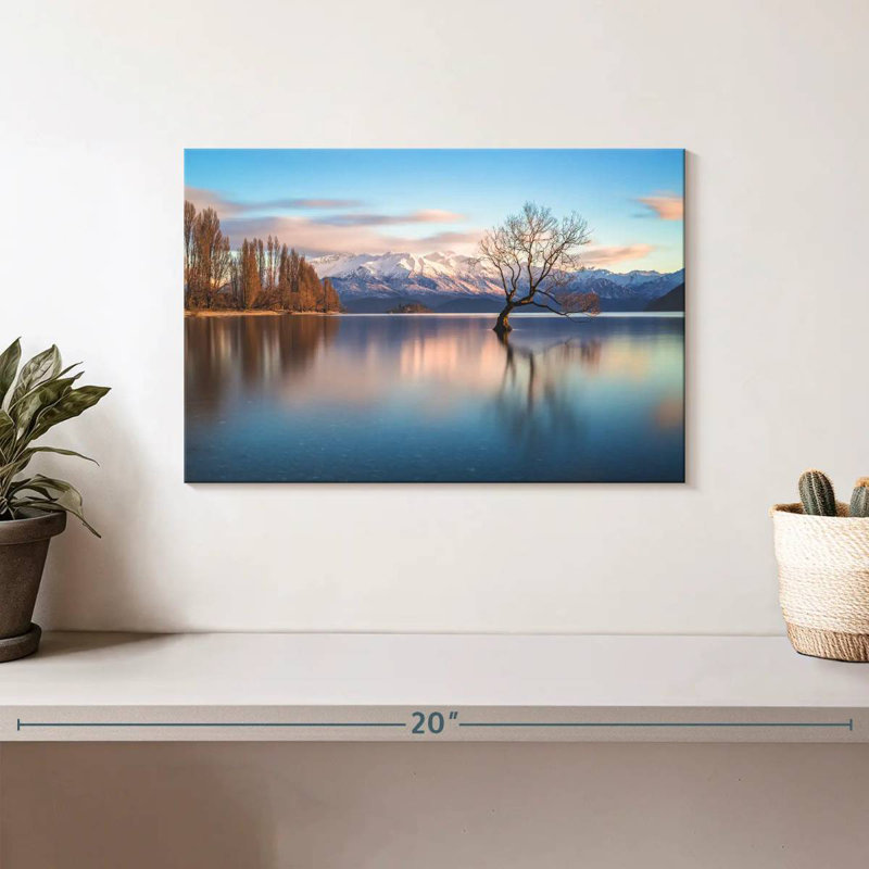 Alvord, célèbre arbre du lac Wanaka, H 8 po x l 12 po