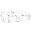 Coussin beige modulaire en similicuir-1796031996-1796031997