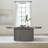 Ayniah 75" Oval Dining Table in Gray Concrete