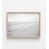 Cadre simple brun clair sans passe-partout