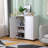 Lancaster Storage Cabinet Cupboard / Pantry 2 Door Lockable Unit for Office, Home, Utility, Kitchen & Garage