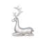 Statues de cerfs assis [Argent]