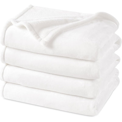 PHF Ultra Soft Fleece Blanket, No Shed No Pilling Luxury Plush Cozy 300GSM Lightweight Blanket for Bed, Couch, Chair, Sofa, Perfect Decorations Gifts