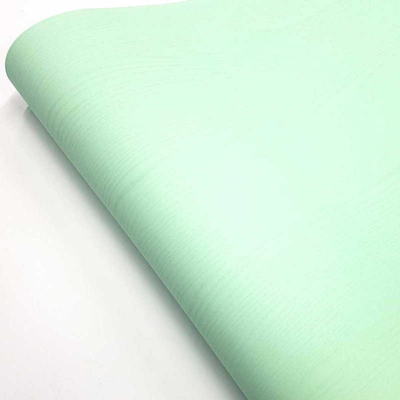Papier peint adhésif auto-adhésif pour armoires de cuisine Colan, L 118,1 po x l 19,6 po, Menthe mat