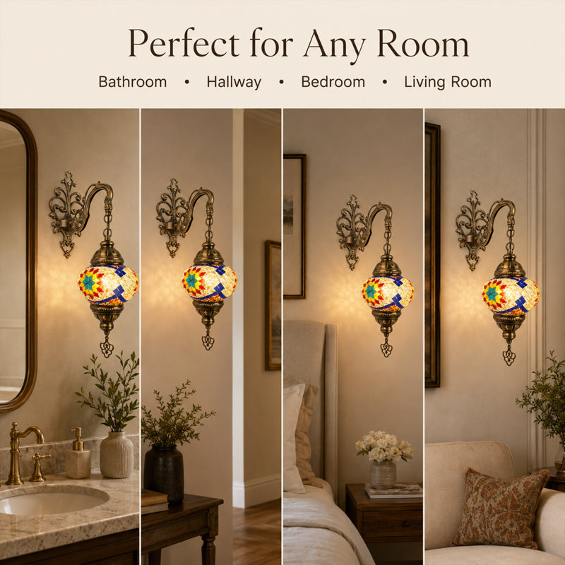 Rijwana Armed Sconce