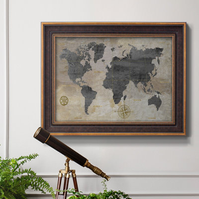 " Modeled World Map "