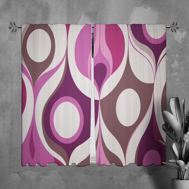 Salls Room Darkening Curtain Pair, 40" W x 82" L