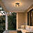 Abbotsford 1 - Bulb Outdoor Flush Mount in English Bronze-23542107-23542110