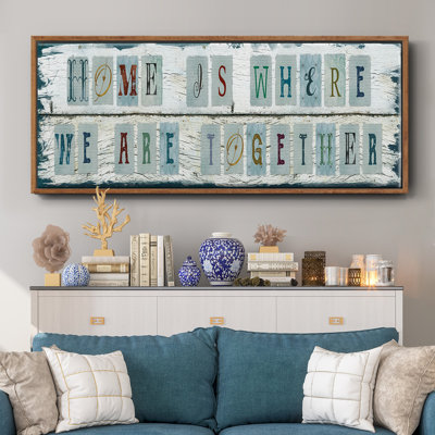 «We Are Together», toile encadrée