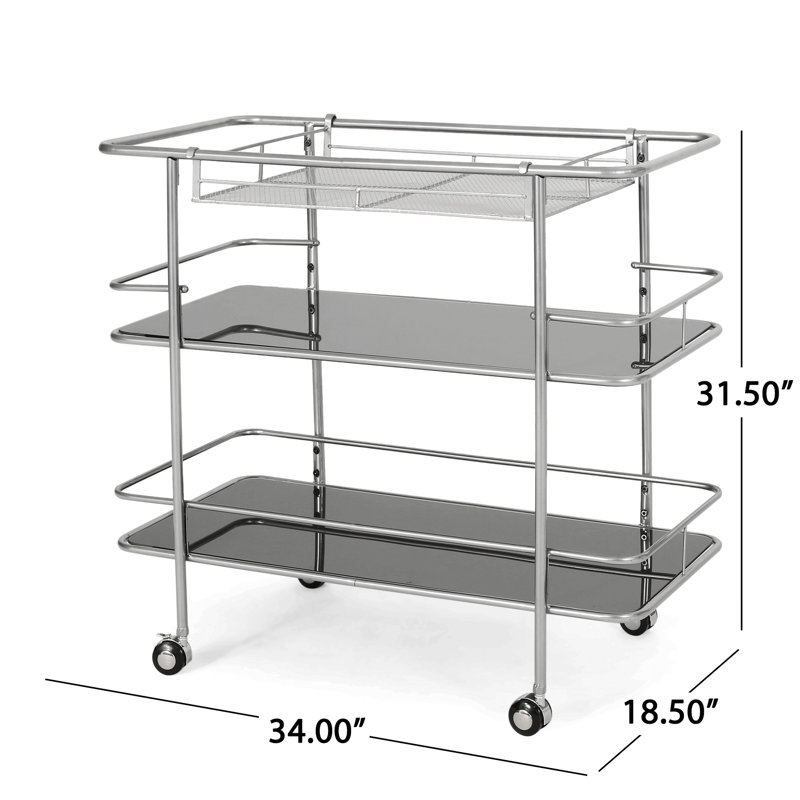 Metal Bar Cart