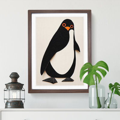 Paper Penguin No.1 - Wall Art