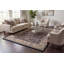 Tapis bleu/ivoire oriental Attell-22281068