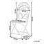 Coughlin Patio Dining Side Chair with Cushion