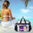 Large Capacity Transparent Bag, Portable Travel Bag, Cold-proof Pvc Washing And Storage Bag, Beach Bag