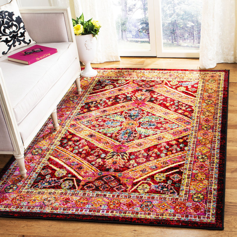 Donnitta Performance Oriental Rug, Rectangle 5'1" x 7'6"