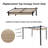Pergola rétractable d'extérieur 10 x 10 pi
