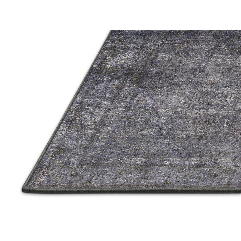 Tapis gris Ishee, Tapis de couloir 2 pi x 5 pi