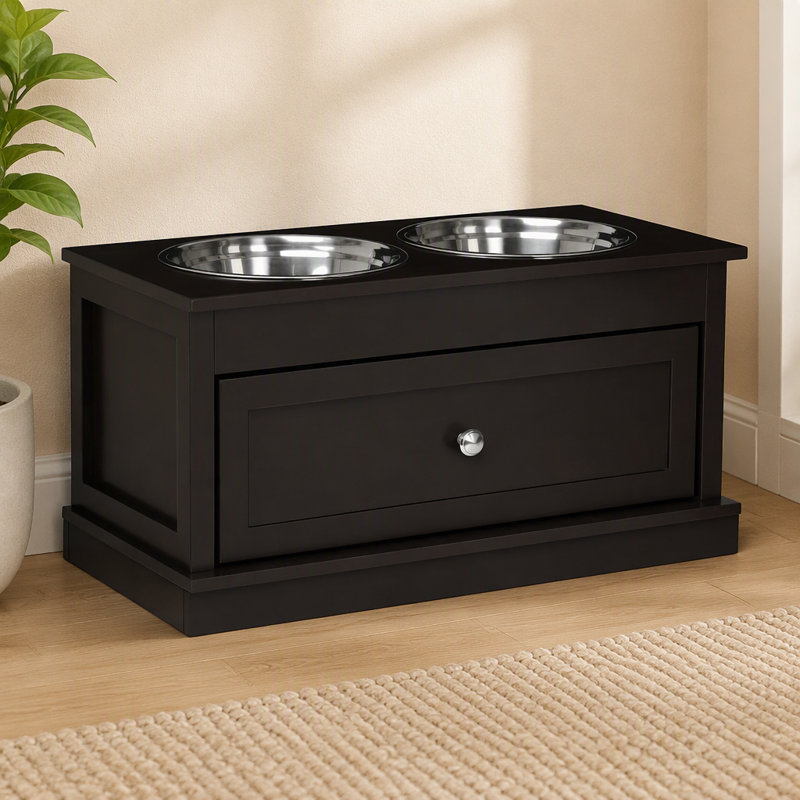 Pet Food Bowl Dog Feeding Station
