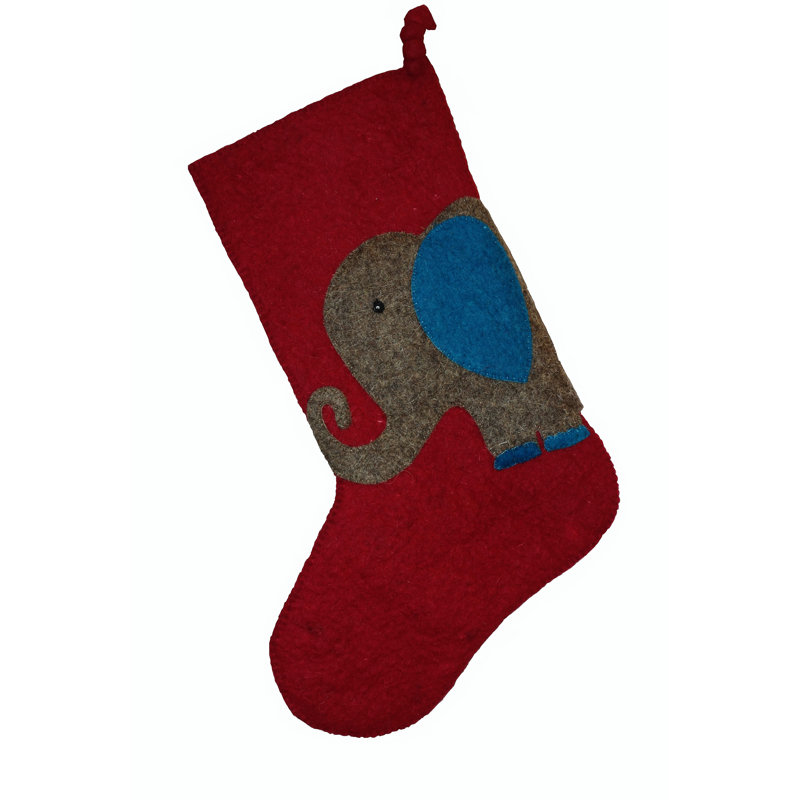 Elephant Christmas Stocking