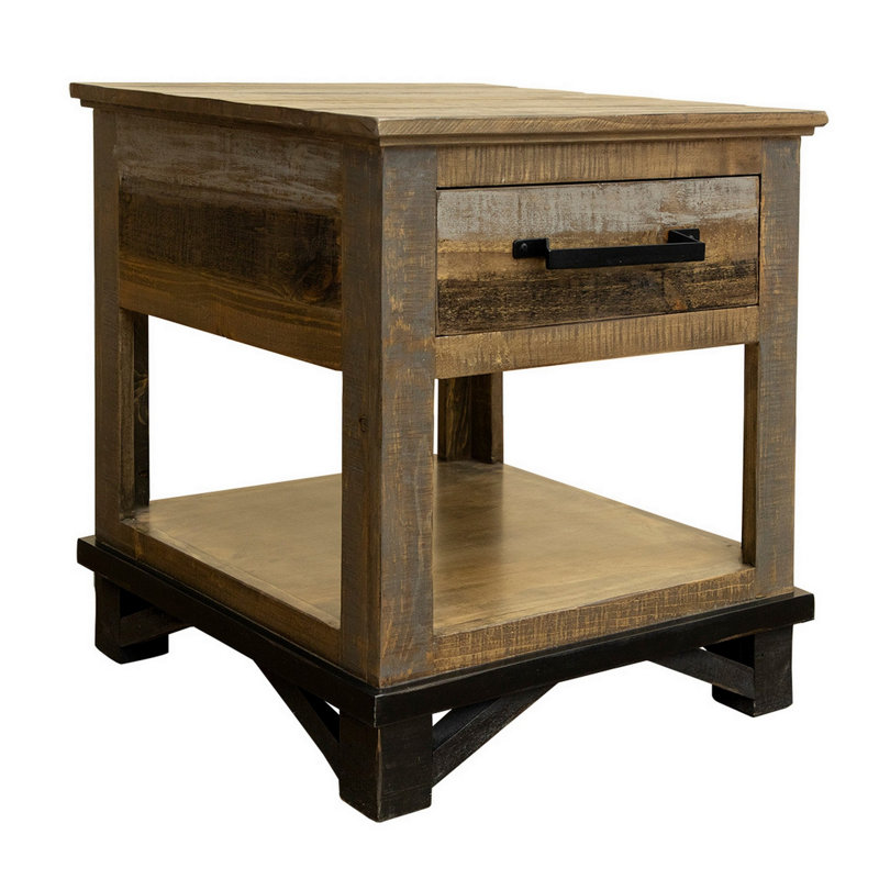 Gualdim End Table with Storage