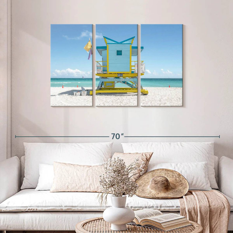 Chaise de sauveteur Gillard South Beach 14th Street, H 48 po x l 74 po
