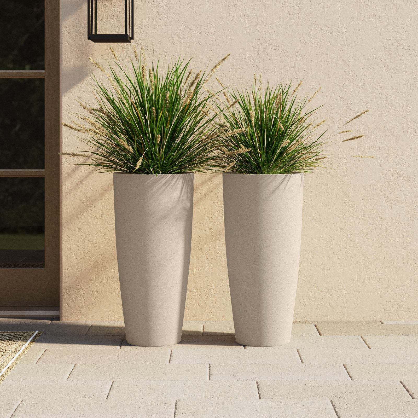 14" Pot Planter, 2, Sand