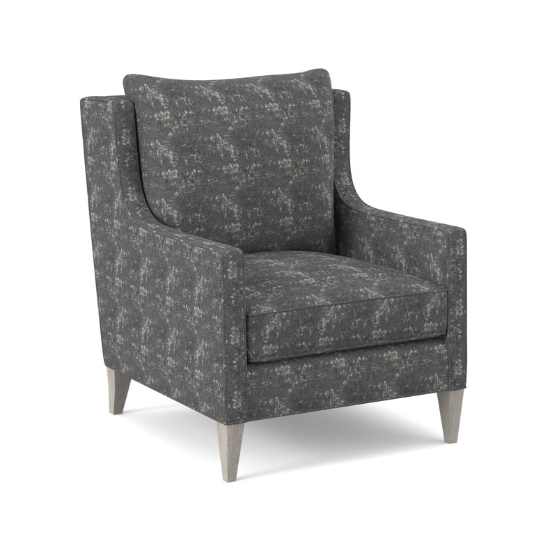Callum Sunbrella® Boucle Armchair, Margaret Lipstick Polyester Blend, Bisque