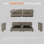 Canapé modulaire de 128 po avec rangement-1323555736-1323555738