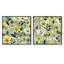 Norfork - ensemble de 2 collages carrés botaniques abstraits-102162196-102162201