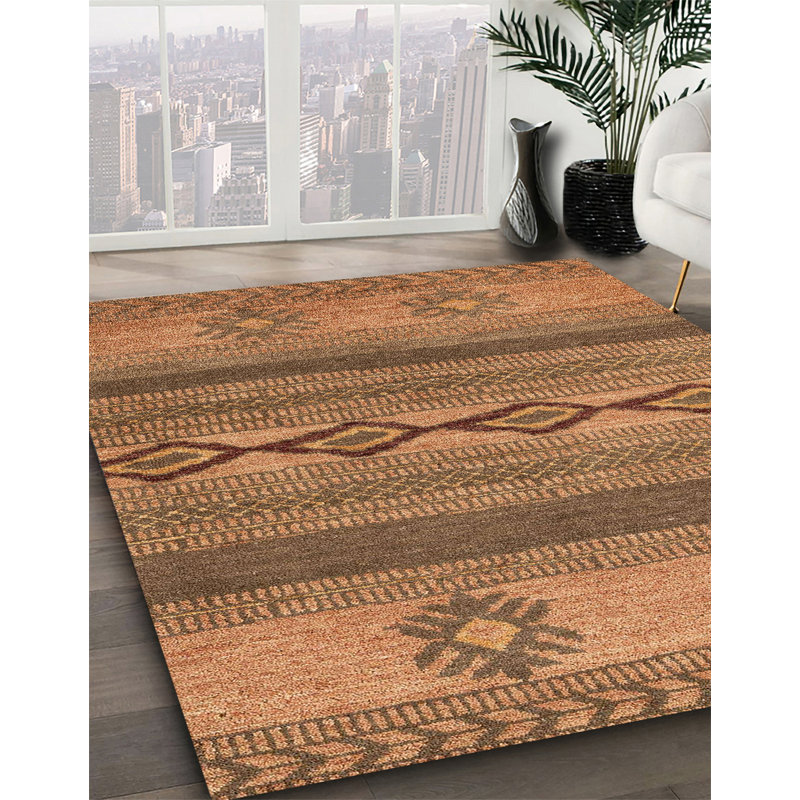Abstract Indoor Rug, Round 3'