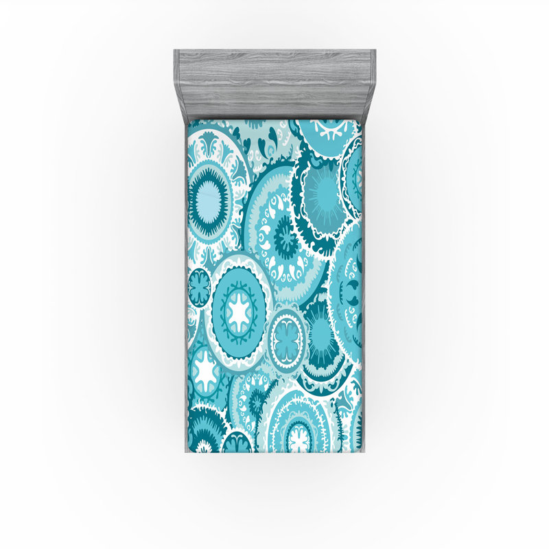 Ensemble de 2 draps-housses Ambesonne, Ensemble literie pour lit simple