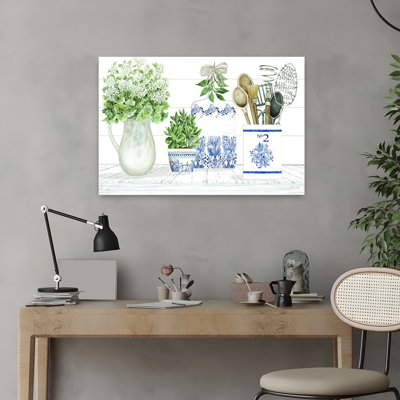 Art contemporain, art floral rétro
