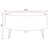 vidaXL Coffee Table with Legs
