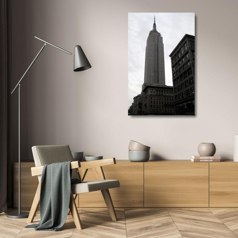 New York City Empire State Building, H 24 po x l 16 po