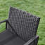 Wicker 2 - Person Garden Lounge Set with Cushions