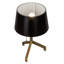 Lampe de table à trépied 16 po