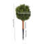 Ensemble de 2 cyprès artificiels avec piquet de terre pour le jardin intérieur et extérieur