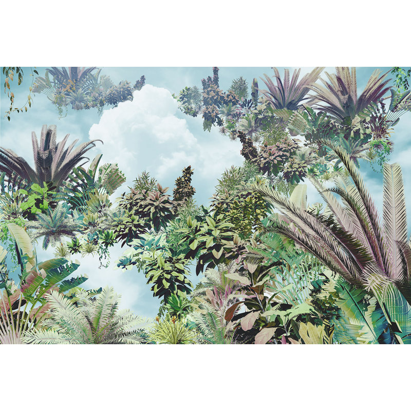 Eula Leaves Wall Mural