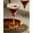 Zelda Martini Glasses Set of 2 Cocktail Glasses and Classic Stemmed Drinking Glass with Elegant Barware