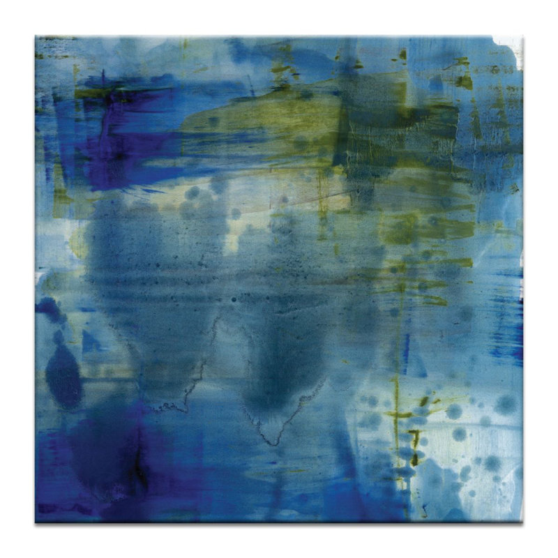 Global 1 by Sally Adams - Painting on Canvas, 102cm H x 102cm W, Wrapped Canvas