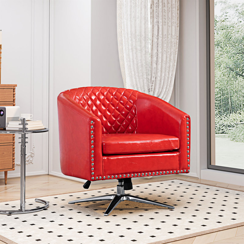 Fauteuil Bushgrove, Rouge